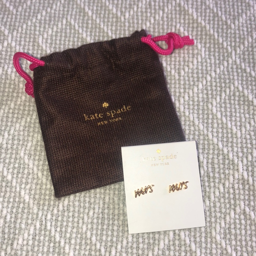 Kate Spade Mrs Earrings